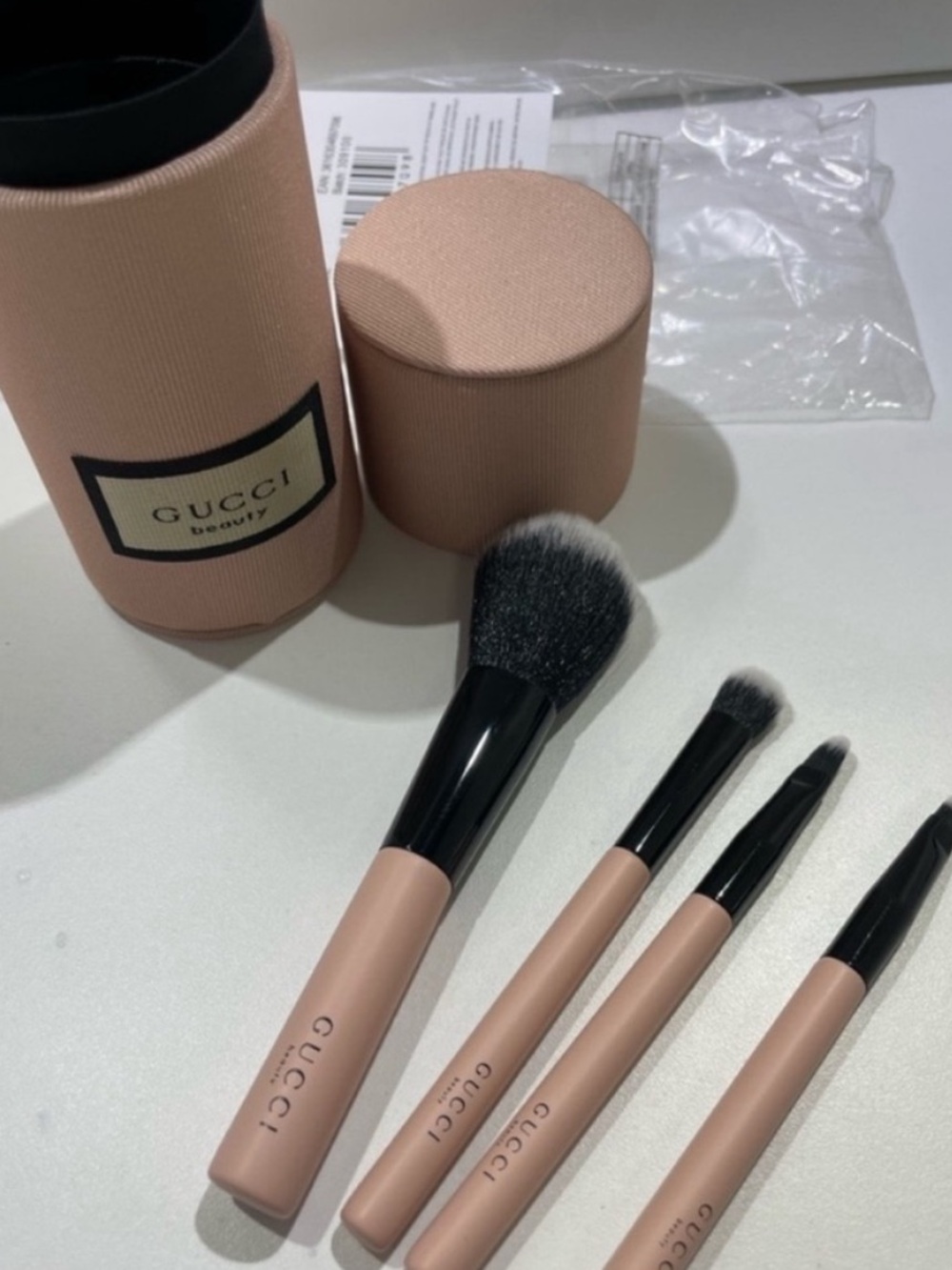 Gucci beauty gift brush set